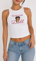 Marviano-Boop Doll Crop Tank