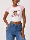 Marviano-Boop Doll Crop Tee