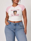Marviano-Boop Doll Crop Tee