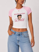 Marviano-Boop Doll Crop Tee